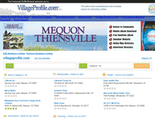 Tablet Screenshot of mequon-wi.villageprofile.com