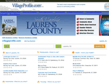 Tablet Screenshot of laurens-sc.villageprofile.com